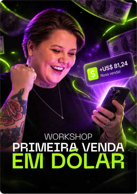 Capa do Workshop Primeira Venda em Dólar
